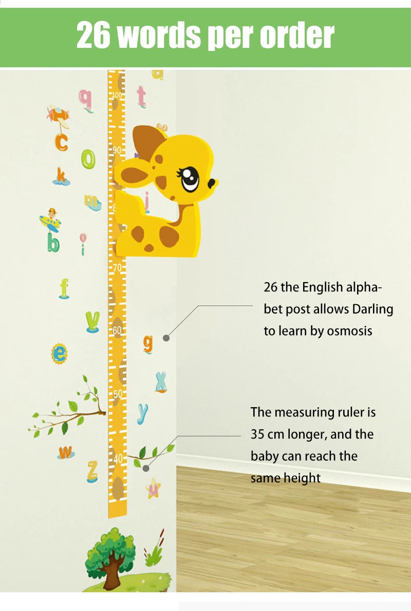 Three-dimensional Height Stickers