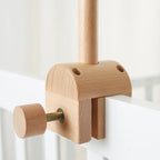 Baby Rattle Toy 0-12 Months Toys Wooden Mobile Bed Bell Floor Stand Bracket Newborn Bed Bell Hanging Holder Bracket Infant Crib