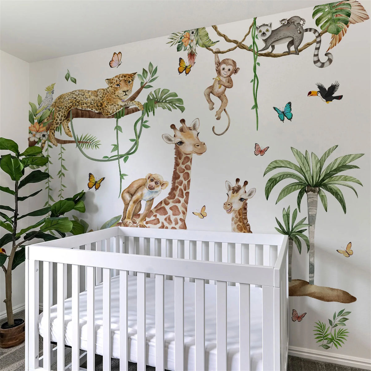 Woodland Creatures Wall Decals