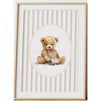 1/3Pcs Prints for a Baby Boy Nursery, Teddy Bear Prints, Vintage Nursery Posters, Little Boys Room