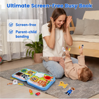 Toddler Life Skills Busy Board