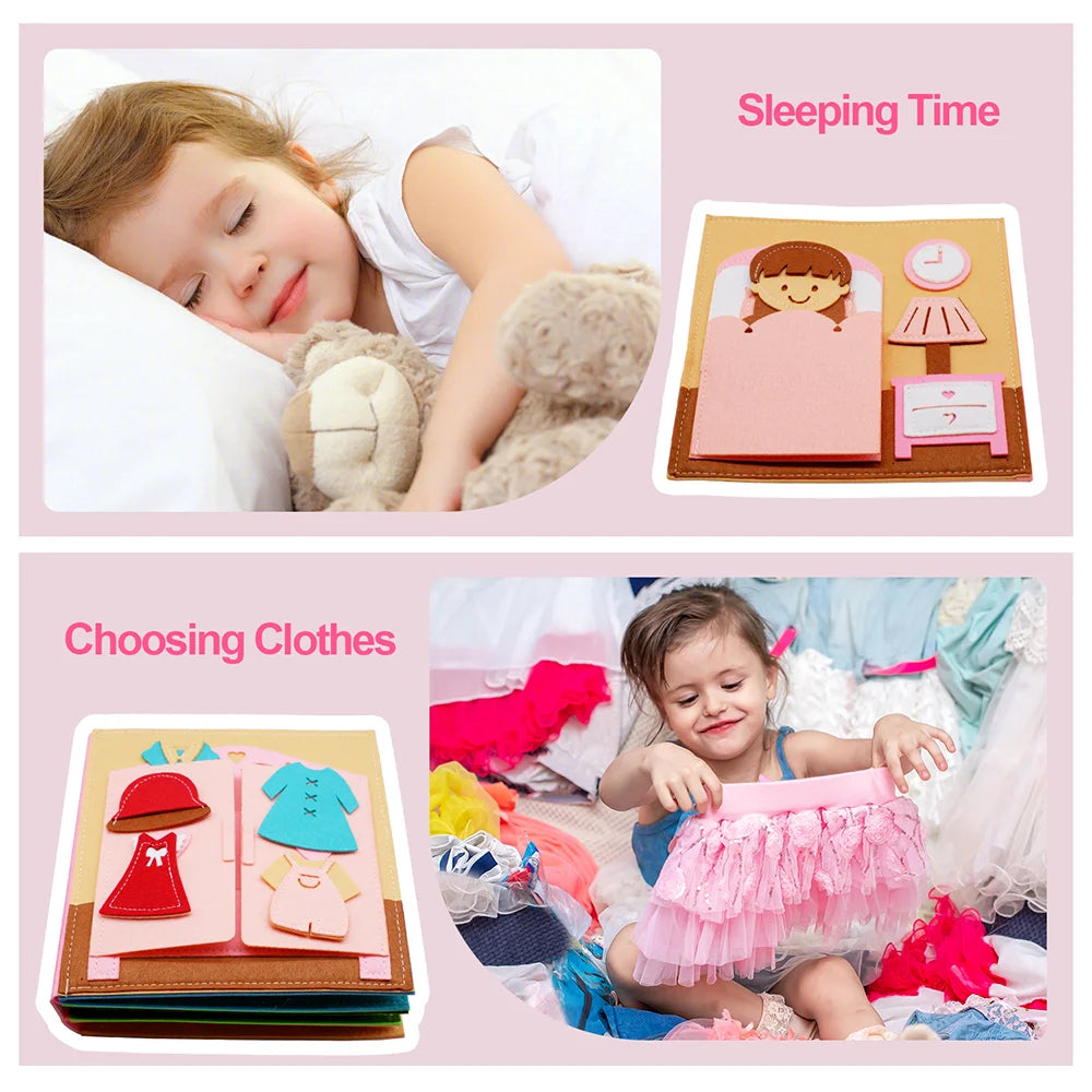 Montessori Busy Book for Toddlers