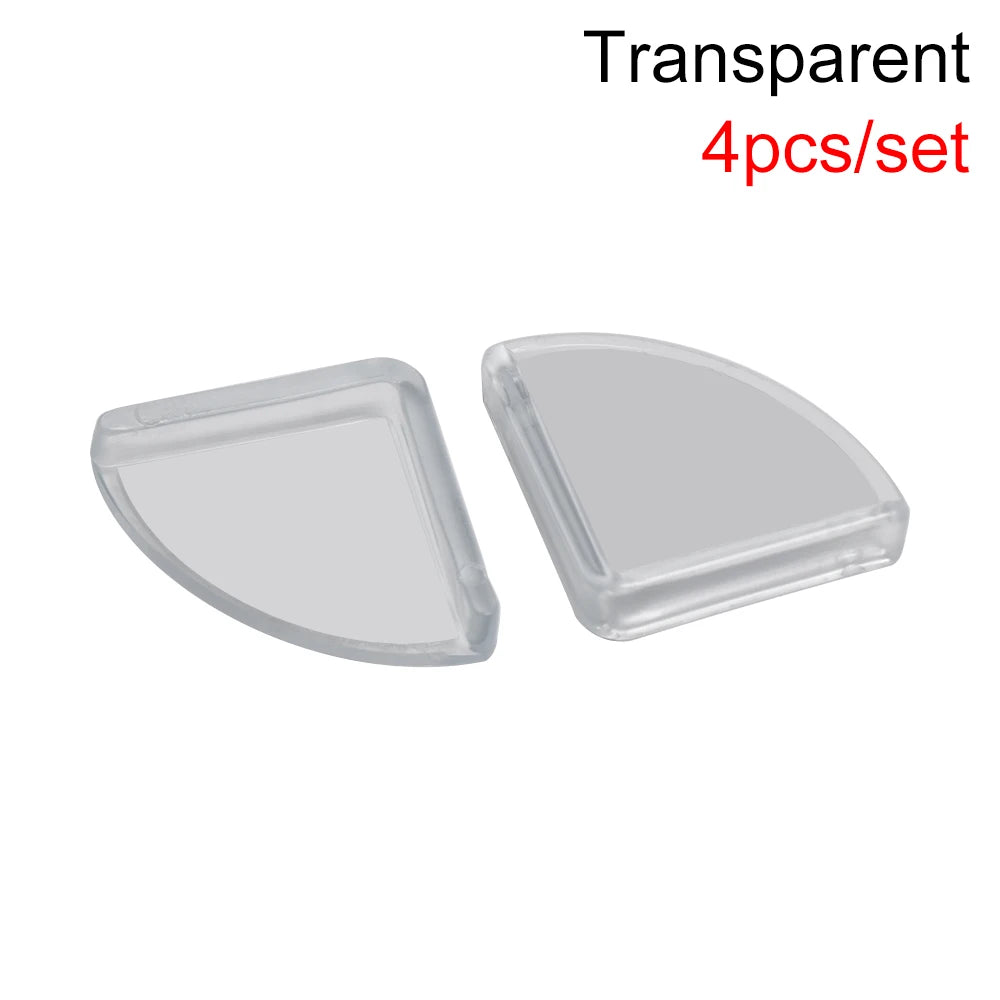4Pcs Child Baby Safety Silicone Protector Table Corner Edge Protection Cover Children Anticollision Edge & Guards