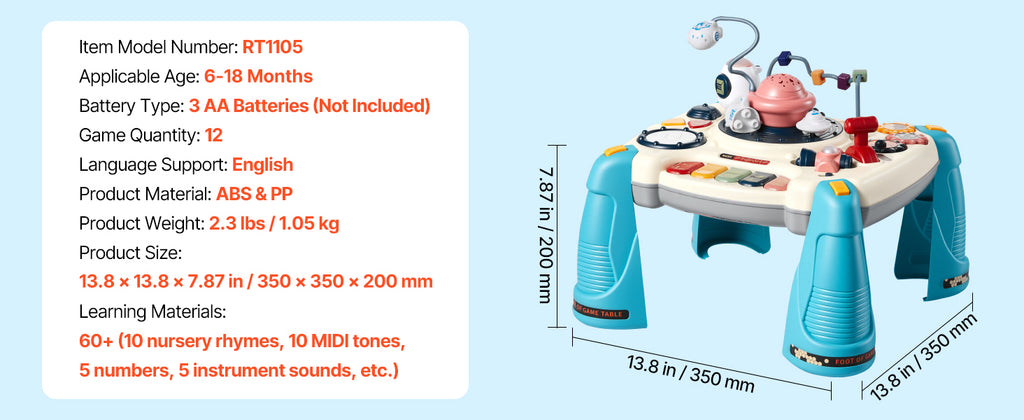 Baby Musical Table
