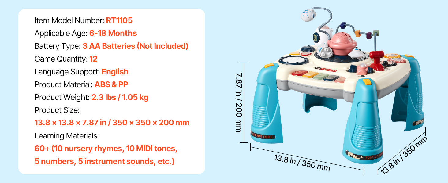 Baby Musical Table