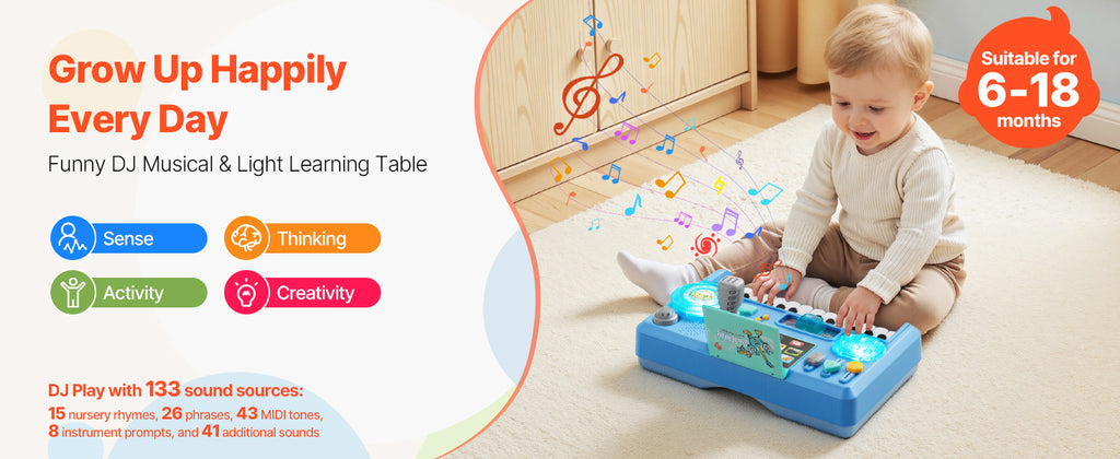 Playset for Toddlers 133 Sound Sources