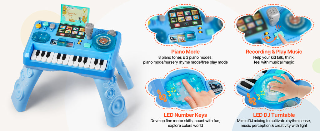 Playset for Toddlers 133 Sound Sources