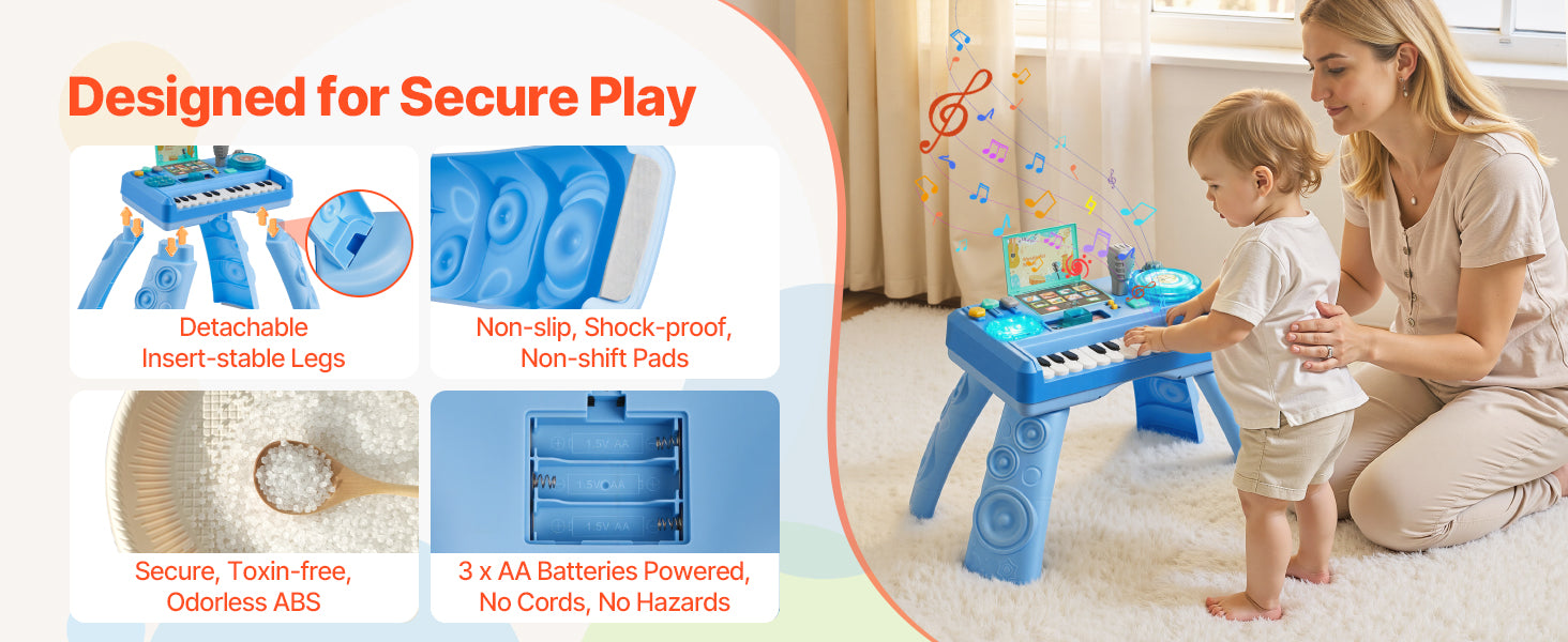 Playset for Toddlers 133 Sound Sources